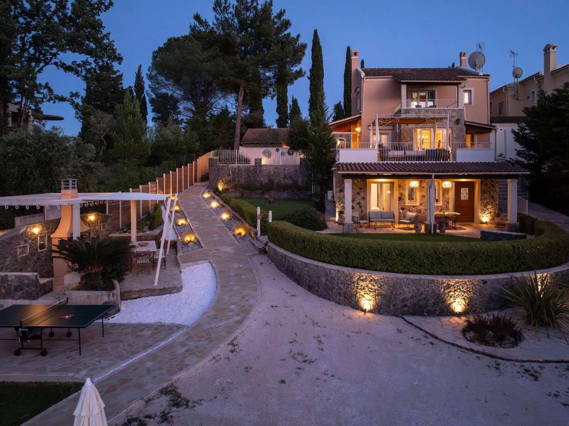Villa St Nicholas House With Private Heated Pool Dassia  Exterior photo