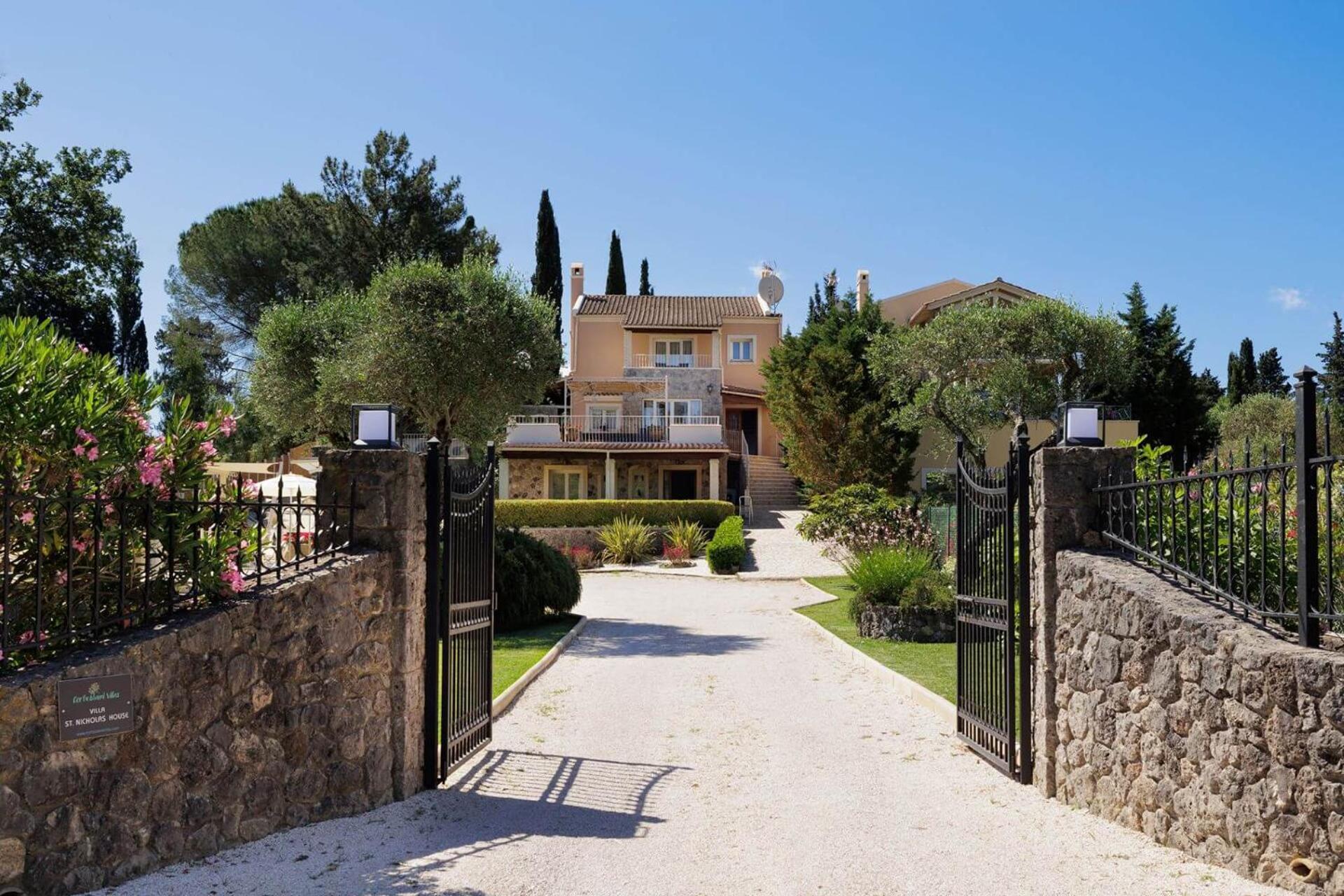 Villa St Nicholas House With Private Heated Pool Dassia  Exterior photo